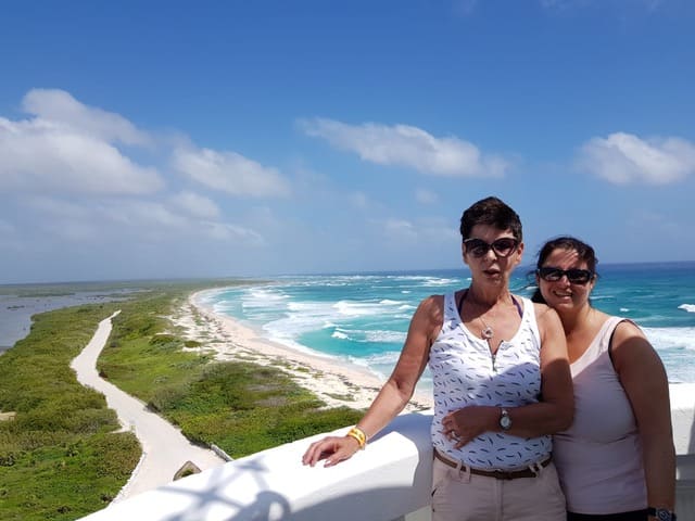 Ausblick Cozumel auf einen Strand