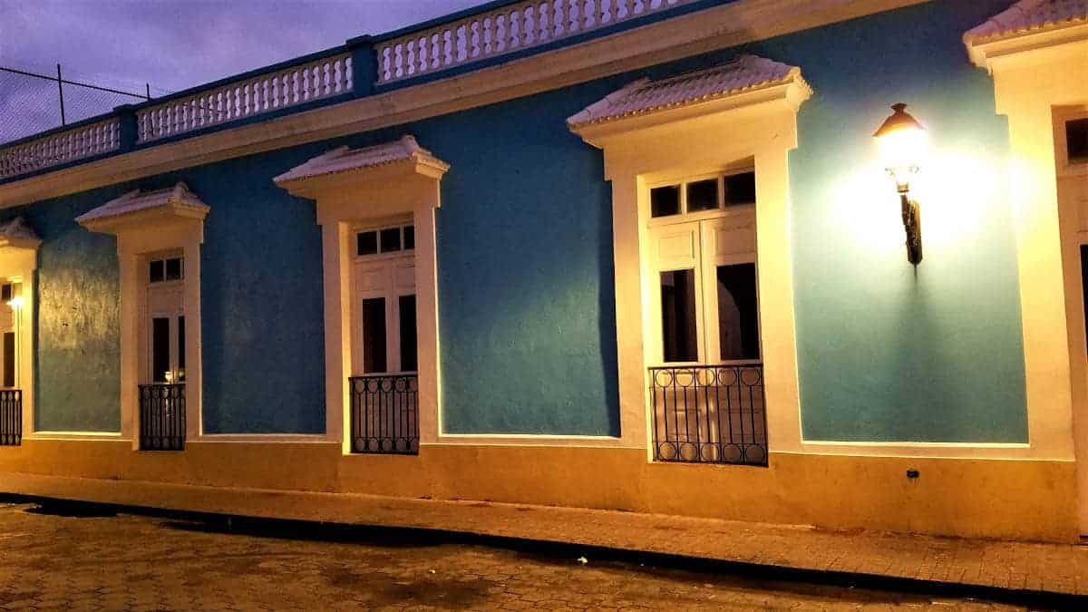 Eine Fassade in der Dom. Rep.