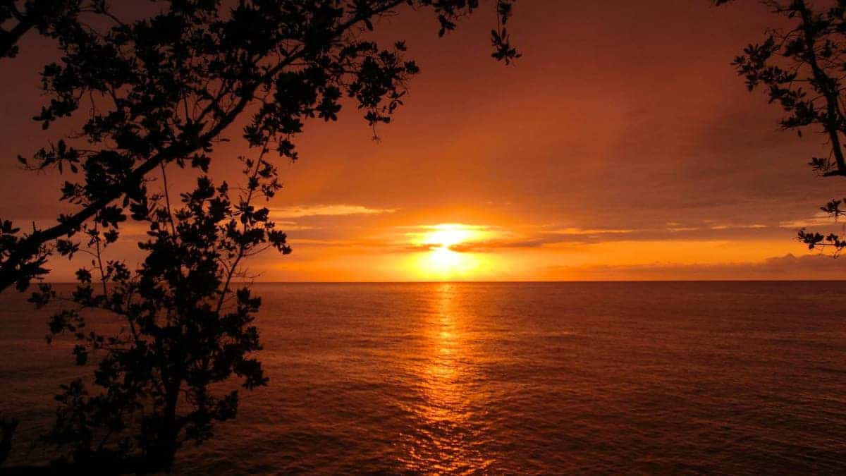 Sunset in Jamaica