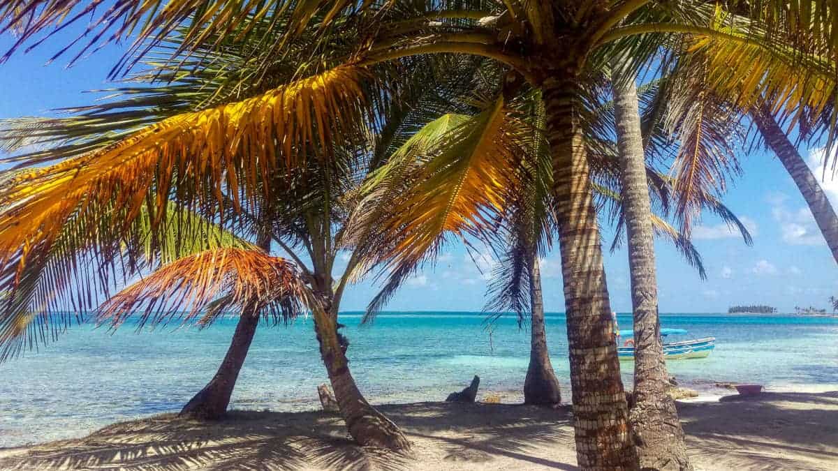 Traumstrände im Paradies der Karibik. Mitunter sehr häufig in Panama