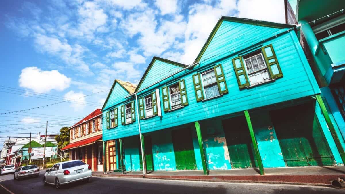 Beeindruckende Farben der Karibik