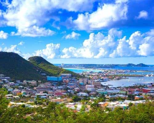 Overview Philipsburg - Highlights auf Sint Maarten - Sehenswürdigkeiten der Karibik