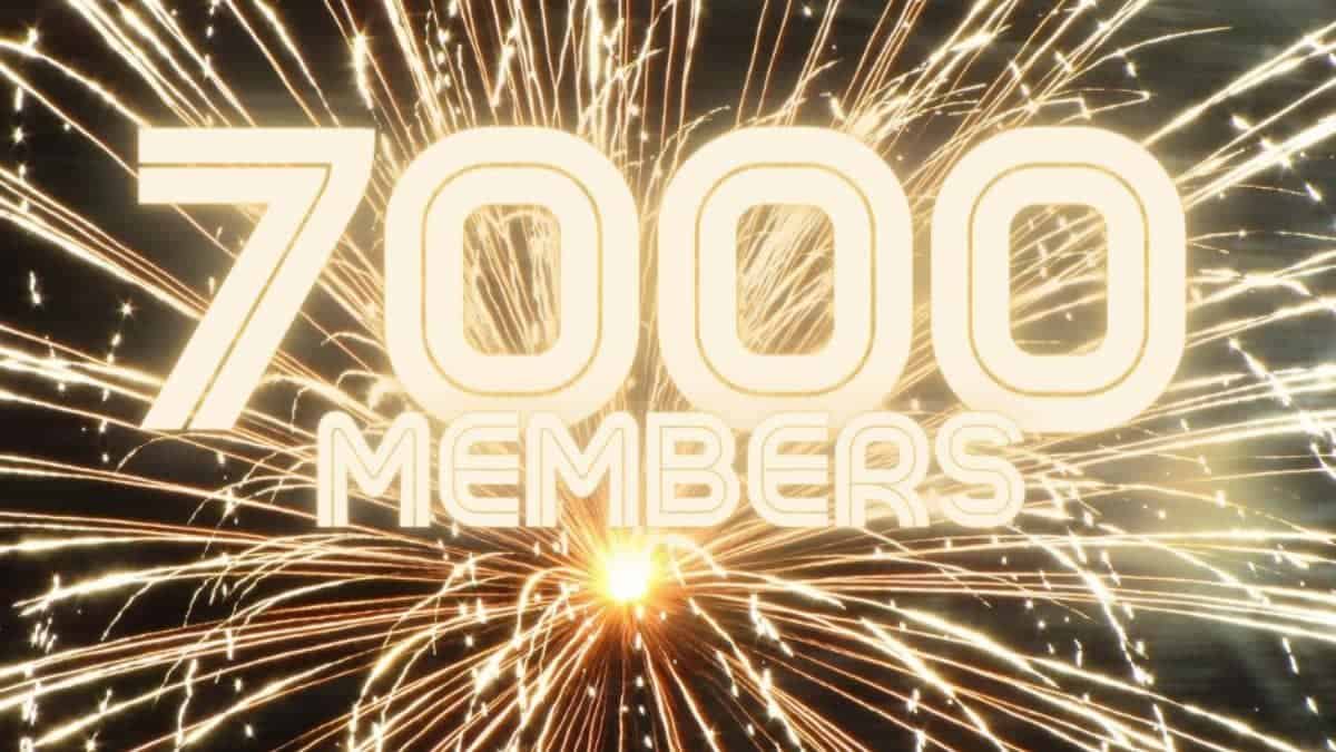 Unsere Gruppe hat jetzt 7000 Mitglieder