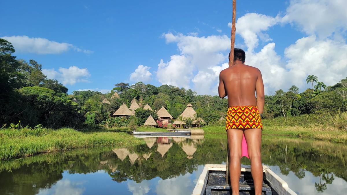 Die einheimische Bevölkerung erleben mit Panamatura